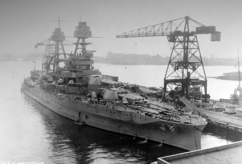 USS Arizona Norfolk Navy Yard 