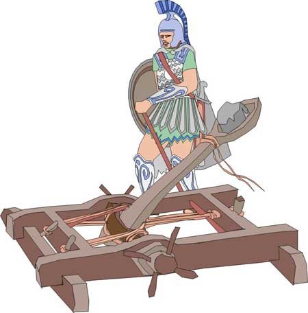 greek type catapult
