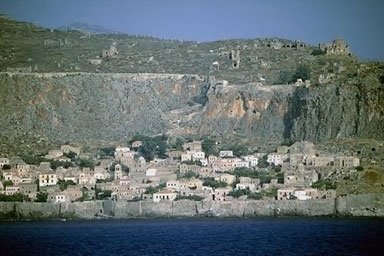 greek coastline