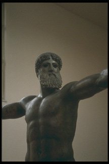 bronze greek statue