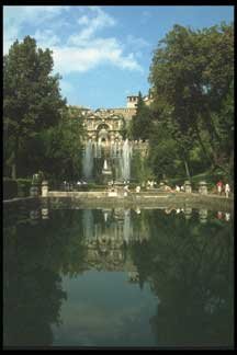 Fishpond Villa Desta, Rome
