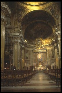 Interior Chiesa Nuova Rome