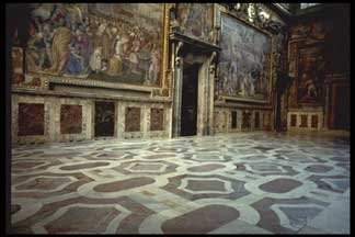 marble Mosaic Painting, Vatican Museum