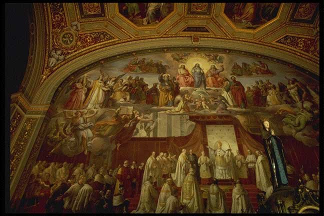 Painting in Vatican Museum