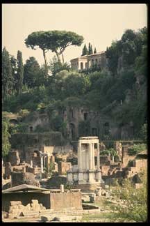 Palentine Hill Over Forum Area