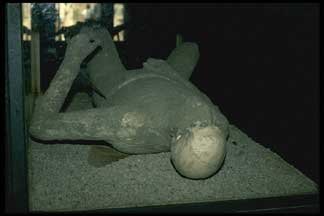 Pompeii Lava man