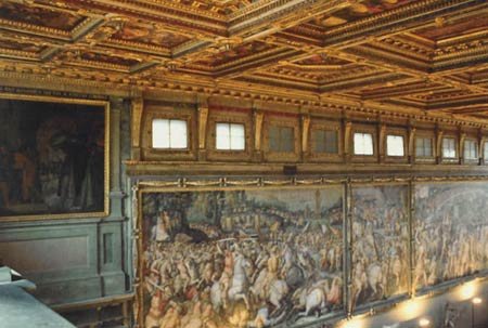 Interior Palazzo Vechio Salone  De Cinquencento
