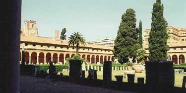 roman style building with arches