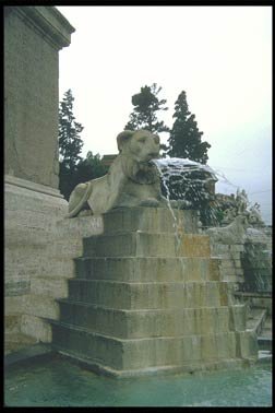 Fountain Piazza Del Popolo, Rome
