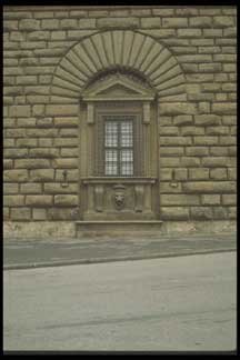 Window Palazzo Pitti Florence