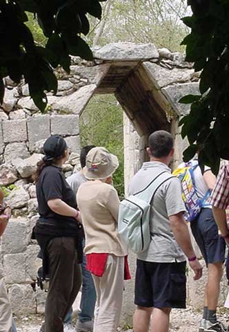 mayan arch