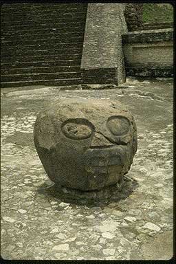round stone face cholula