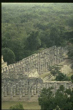Thousand Columns at Chichen Itza