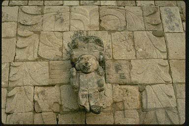 Relief Sculpture at Chichen Itza