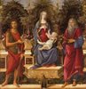 Sandro Botticelli, Virgin and Child Enthroned