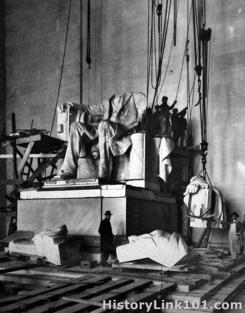 Lincoln Memorial Construction