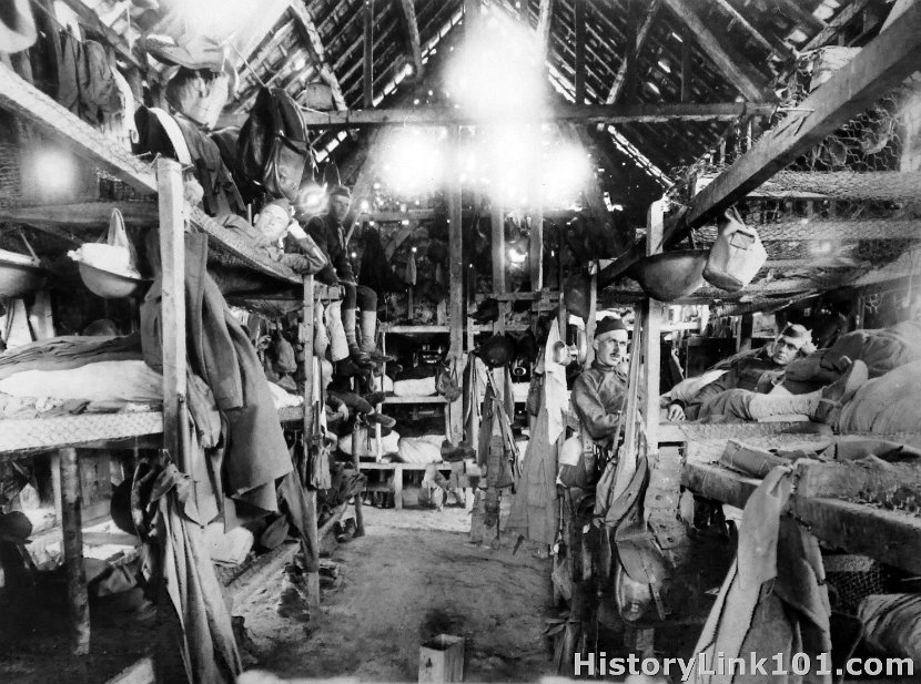 Interior of Building where M.P. Stay