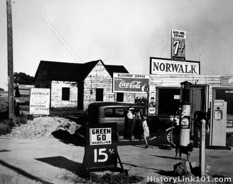 Early Gas Station