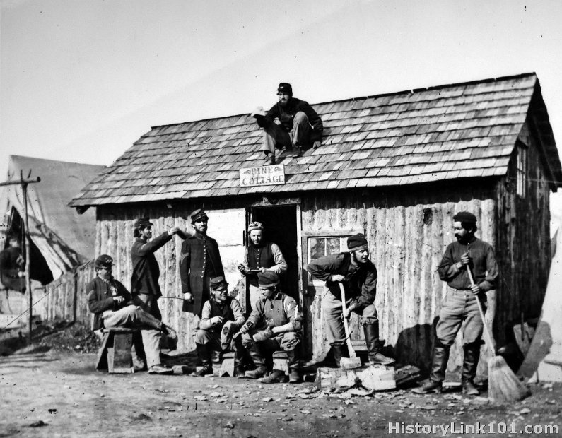 Pine Cottage. Soldiers Winter Quarter