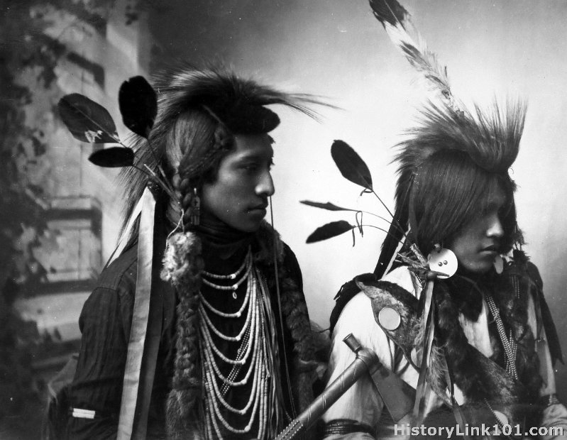 Two Natives from Idaho Reservation