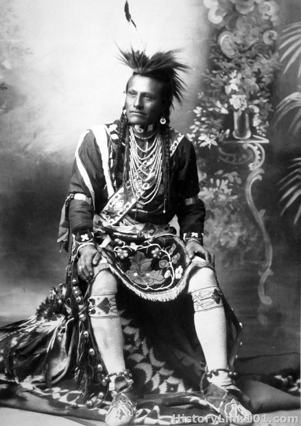 Unidentified Indians from a southeastern Idaho reservation