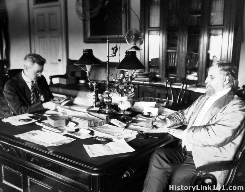 Secretary of the Treasury Lyman Gage
