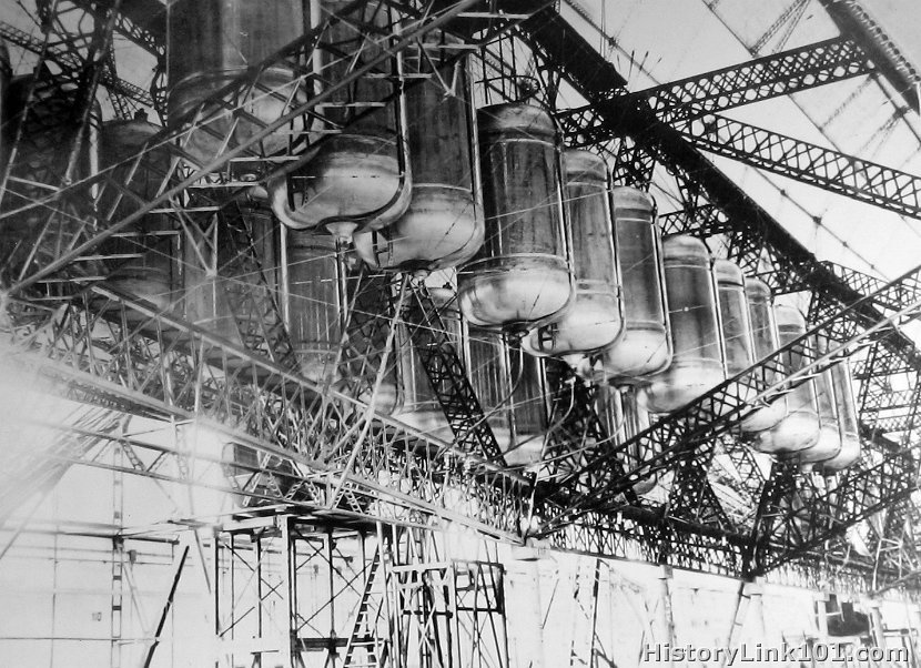 Fuel containers connected to 