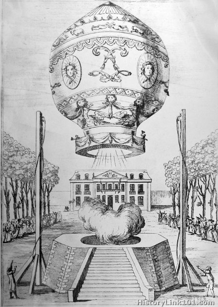 Montgolfiers Passenger Balloon 