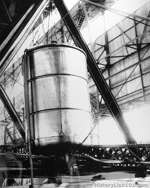 Fuel tank no. 7 station 23 installed 