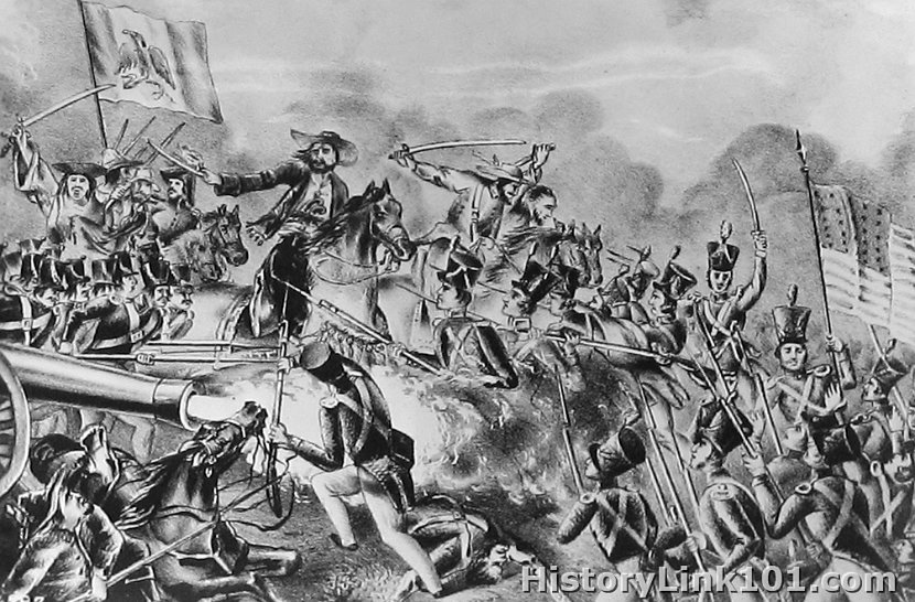 Battle of Cerro Gordo, April 18th 1844 