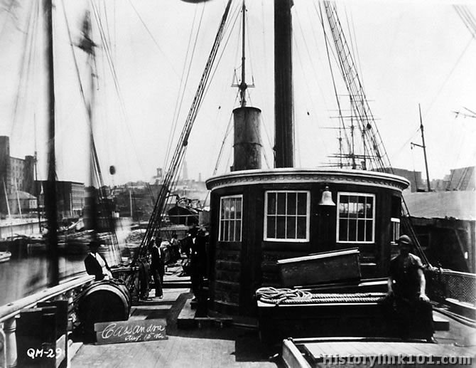 USS Cassandra - deck view 