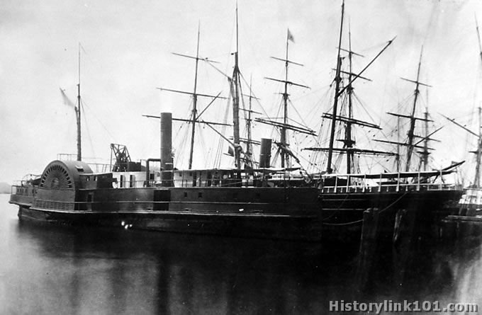 George Peabody at dock