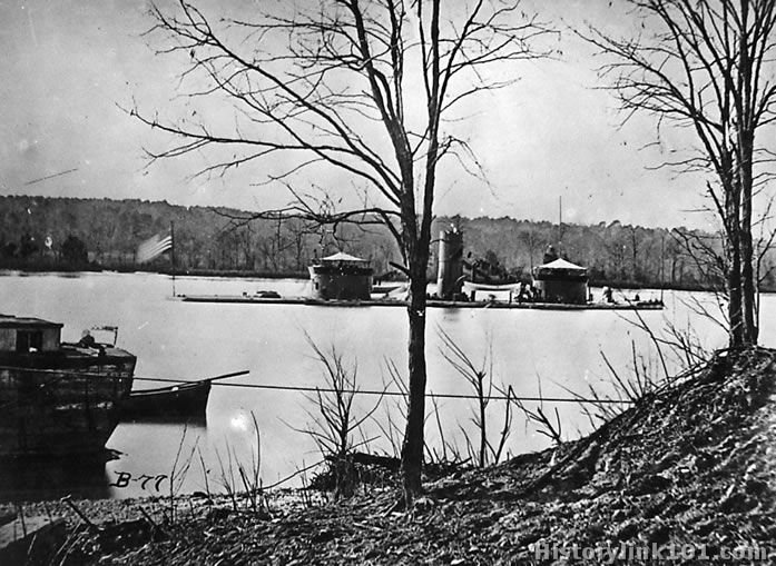 Monitor Onondaga, James River