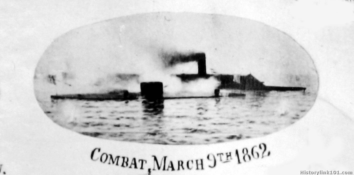 Combat between Monitor and Merrimac