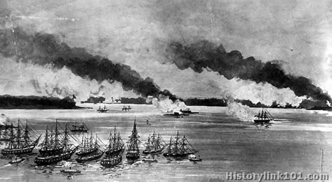 Battle in Hampton Roads