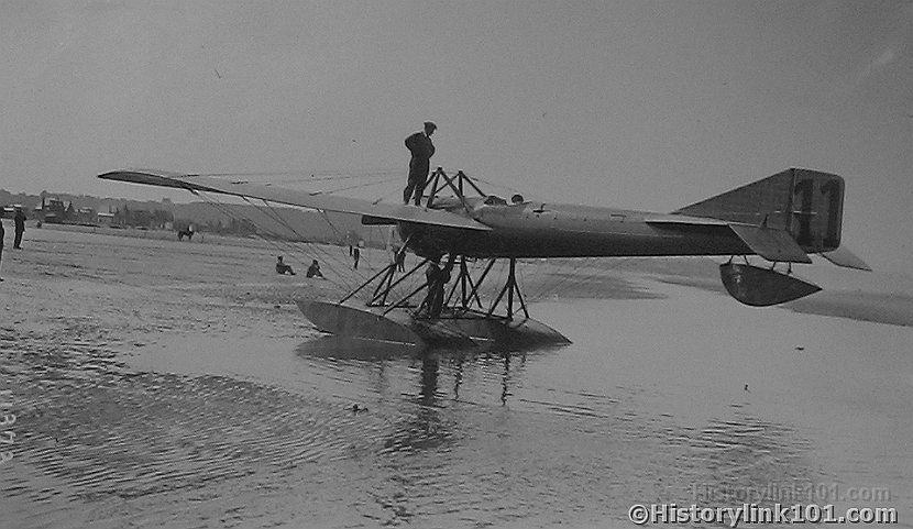 Early Pontoon Plane