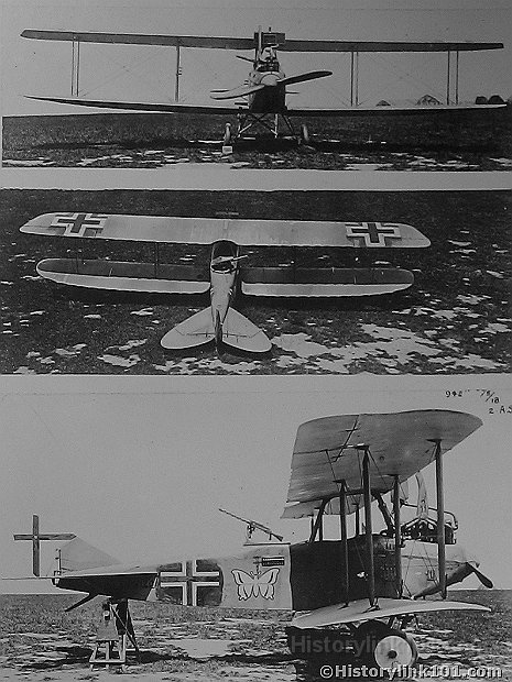 D.F.W. 2 Seater Type c5 Biplane  