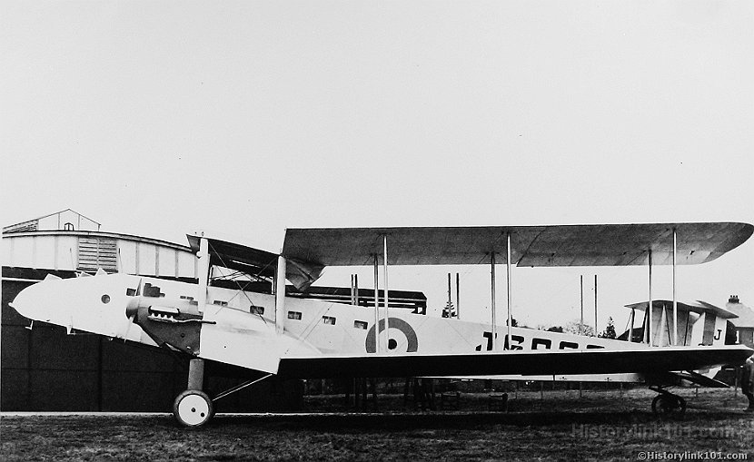 Siddeley with wings folded  