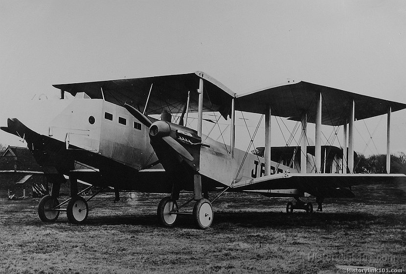 Siddeley with wings folded  
