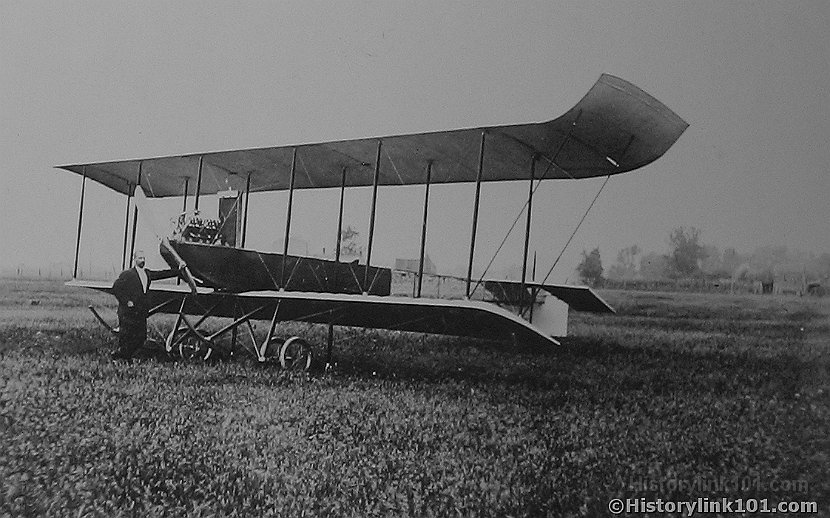Somerville Airplane with Hall-Scott 80 HP Engine 
