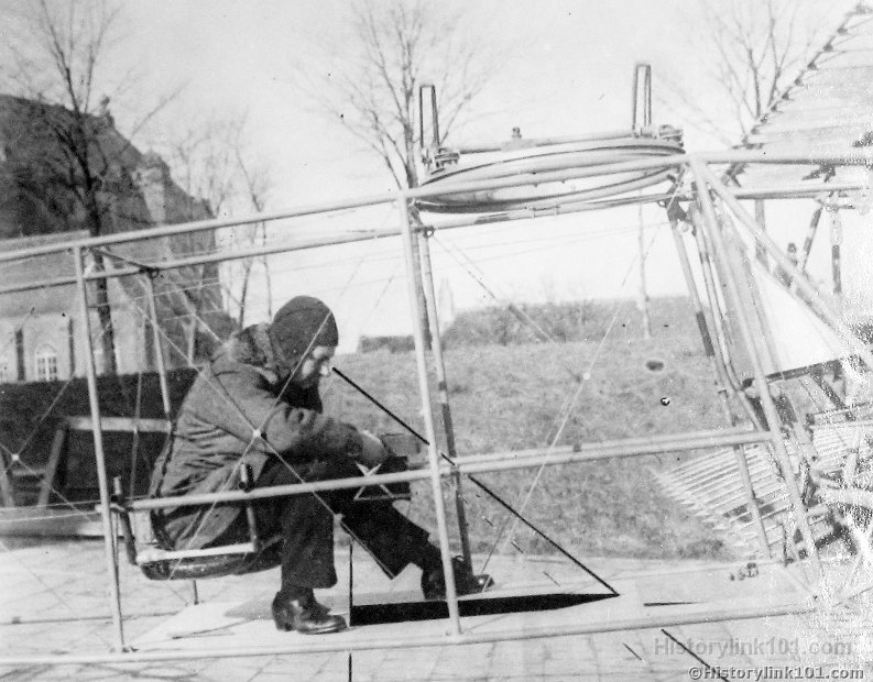 Fokker Airplane showing construction of fuselage 