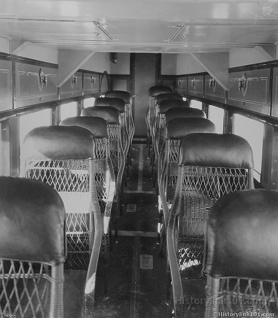 Ford Tri Motored Monoplane interior 