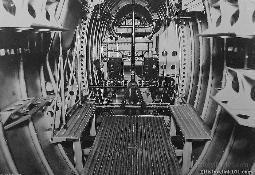 Interior of Fuselage of B-10b 
