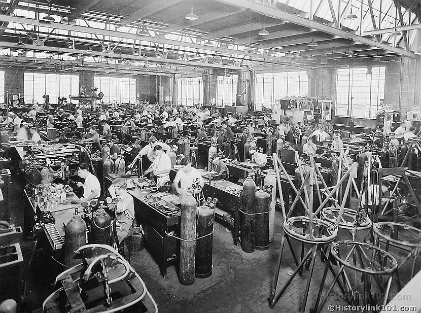 Interior of Welding Shop 