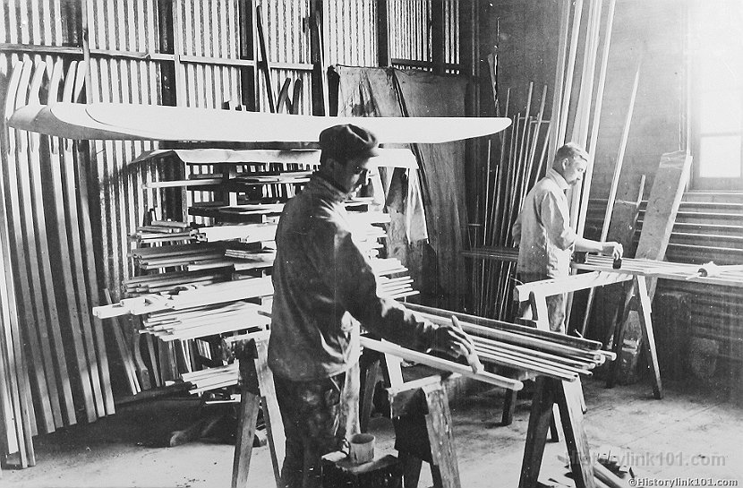 Wright Aeroplane Co Paint shop