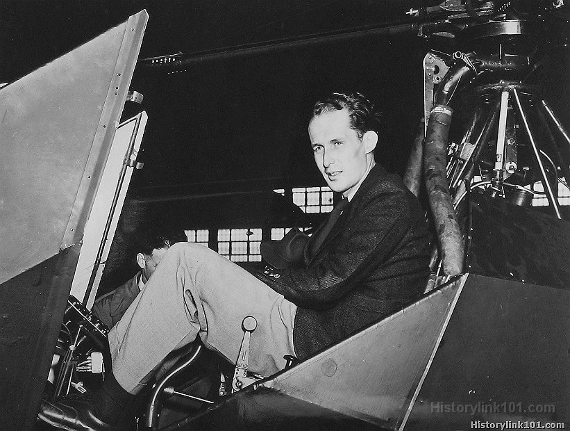 Pilot in Helicopter
