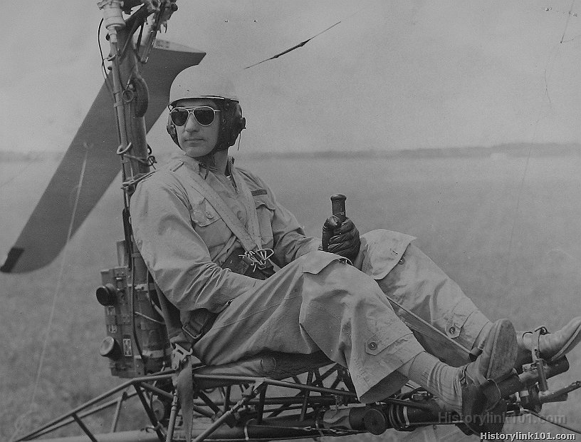 Pilot in Helicopter