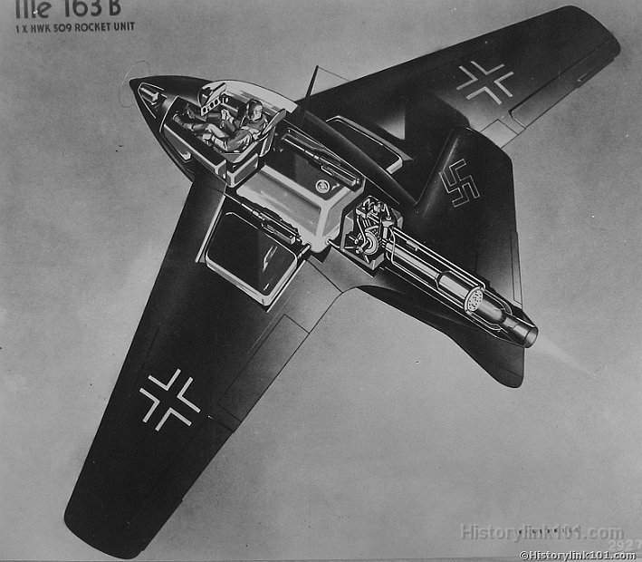 Digram German Jet Plane