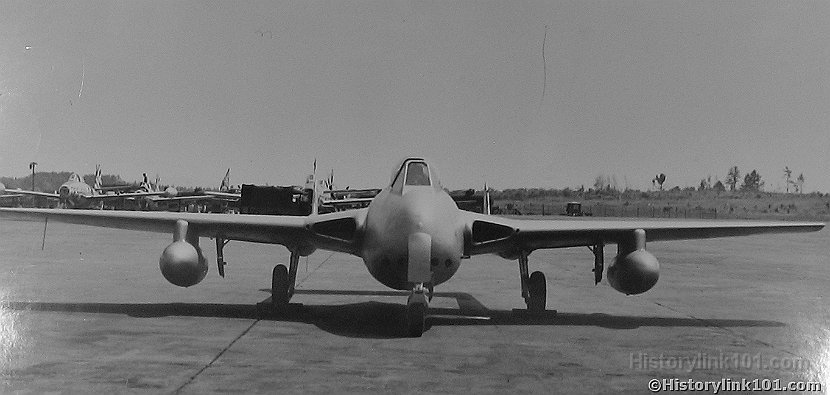 British Vampire Jet Aircraft
