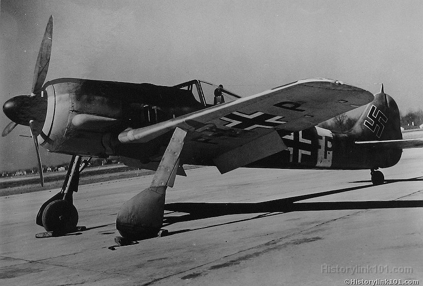 Focke-Wulf 190 side View 